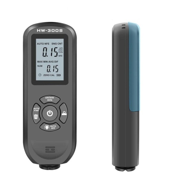 Digital beläggning tjocklek mätare bil lack tjocklek testare med LCD display beläggning mätare