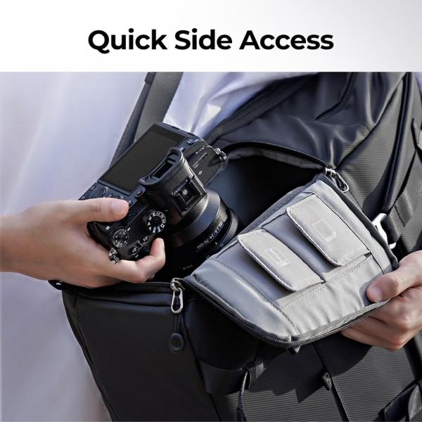 Kamera Rygsæk Kamera Taske  Can Carry Stativ Ergonomisk Design til DSLR