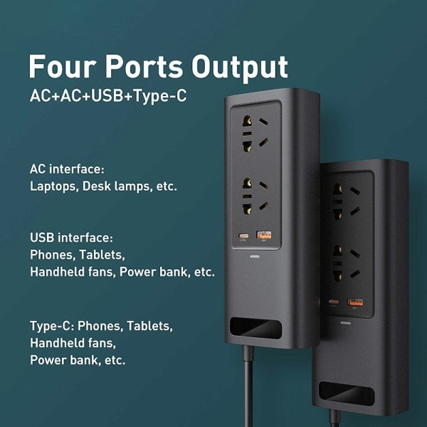 Auto Invertteri DC 12V AC 220V 150W Auto Muunnin C-tyyppi USB pika lataus laturi EU pistoke