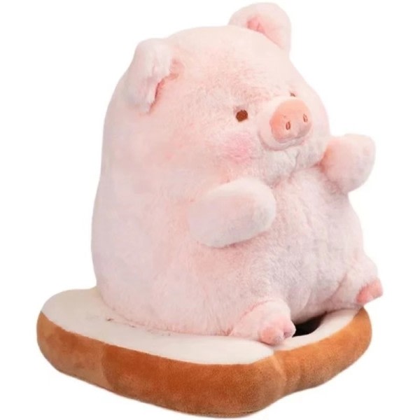 Anime Lulu Gris Brød Plysj Leke Kreativt Fylte Dyr Piggy Toast Dukke Leker