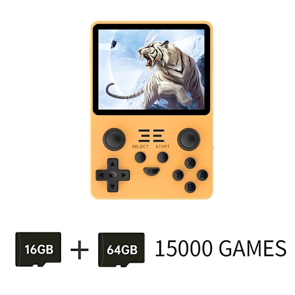 Handhållen Spel Konsol Retro Öppen Källkod System RK3326 3,5-tums 4:3 IPS Skärm