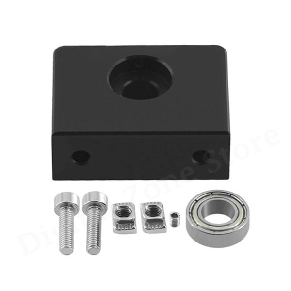 Aluminium Z-axel Blyskruv Topp fäste för CR-10 CR-10S,Ender 3 Pro,Metal Z-Stång lager hållare