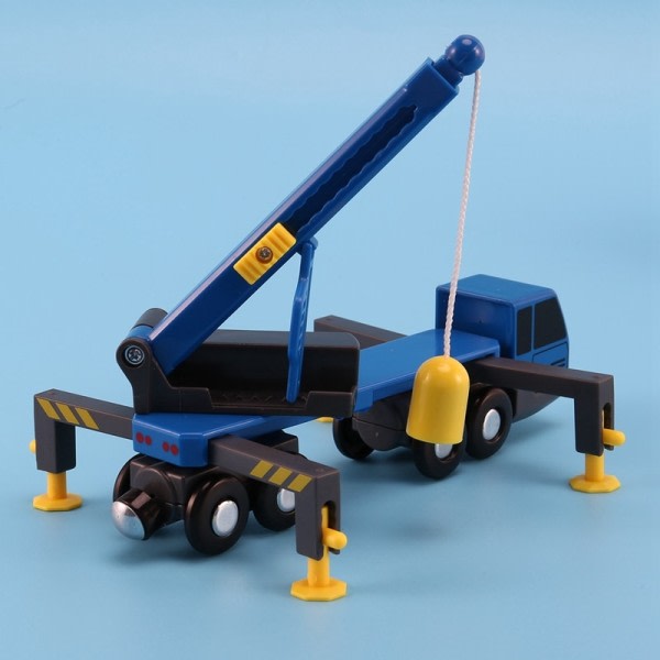 Multifunktionelt tog legetøj sæt tilbehør mini kran lastbil legetøj køretøjer børn legetøj