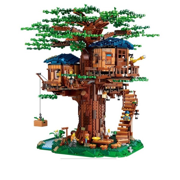 Four Seasons TreeHouse Creator Children's Toy Byggnad Klossar Barn's Byggnad leksaker