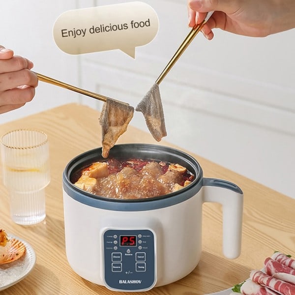 1,7L Elektrisk Riskoker Multi Cooker Non-Stick Smart Mekanisk MultiCooker