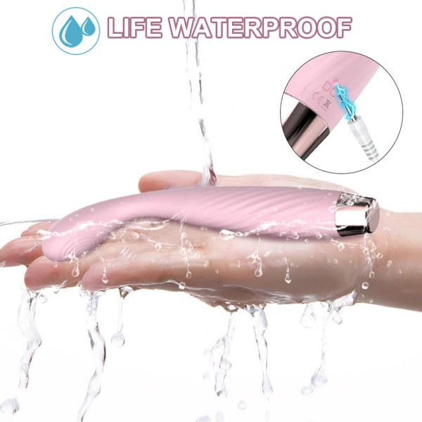 Nybegynner G-Spot Vibrator for Kvinner 8 Sekunder til Orgasme Fingerformede Vibber Nippel Klitoris Stimulator Sex leker