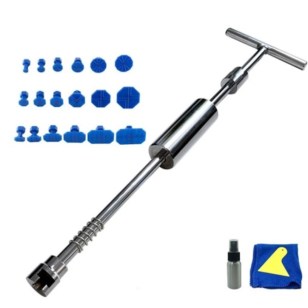 Garage Værktøj Bil Buk Fjernelse Reparation Kit Slide Reverse Hammer 18+ Sugekop Auto Krop Lakfri Buk Udtrækker Udtræk Værktøj