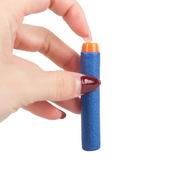 100 stykker Dart Til Nerf Solid hårdt hoved 7,2cm Refill Dart Legetøj Pistool kugler