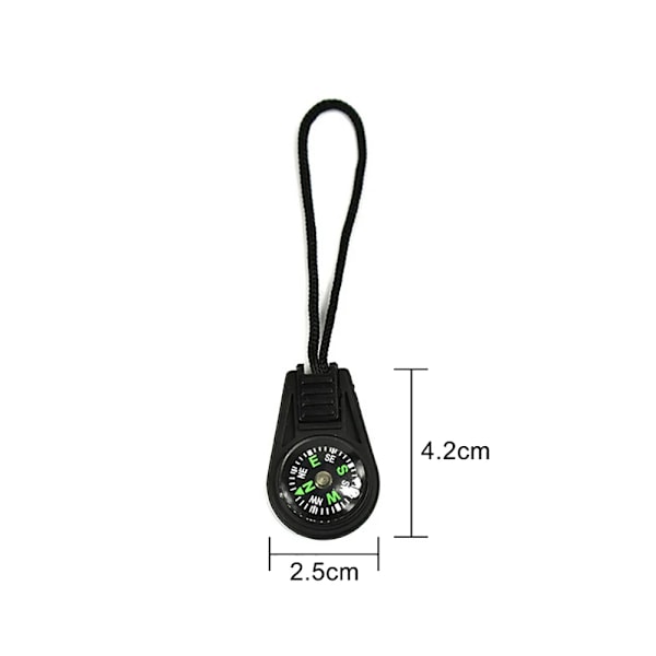 Mini kompassi ABS retkeily vaellus tasku kompassi riipus