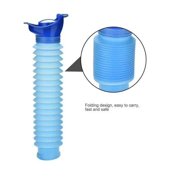 750ml Portabel Vuxen Urinal Utomhus Camping Hög Kvalitet Rese Urin Bil Kissning Kissa Mjuk Toalett