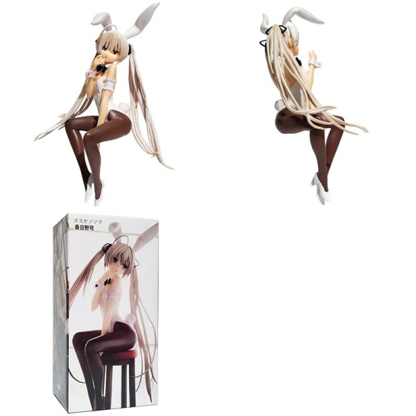 Anime Rooli Kasugano Sora Figuuri Kani Tyttö Musta Silkki Seksi malli lelu lahja 17cm toiminta figuuri nukke