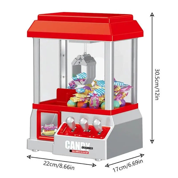Claw Machine For Børn Miniatur Slik Grabber Til Børn