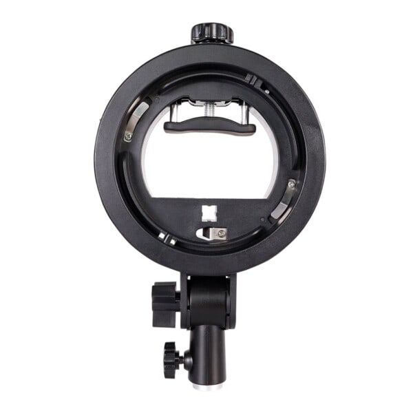 Handhållen Grip Bowens S Mount Holder for Speedlite Flash Snoot Softbox