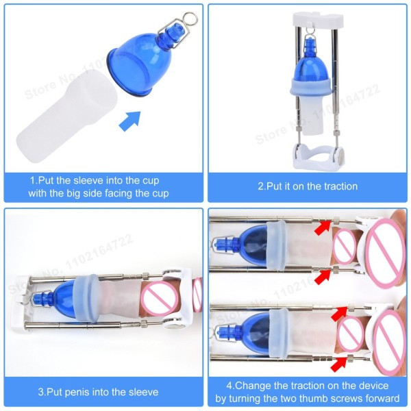 Hann Penis Båre Forstørrelse Belte Belte Set Masturbator Penile Enlarger Extender