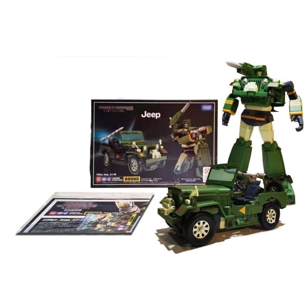 Transformation MasterPiece Hound G1 Series Version Action Figur Collection Robot Leksaker