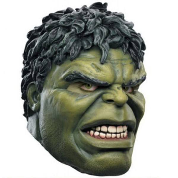 Superhjälte Hulk Vuxen Latex Mask Cosplay Dräkt Masker Full Face Hjälm Halloween