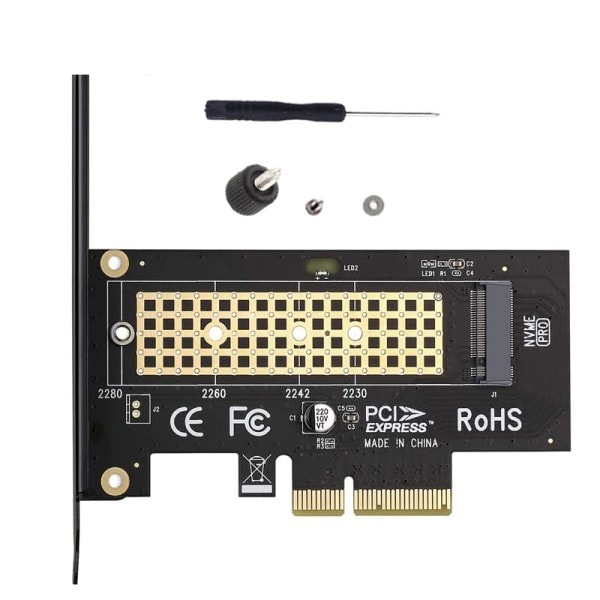 NVME Pro Adapter M.2 NVME Pro SSD to PCIe 4.0 Adapter Card Pcie Video Cards Til PC Lyd Card