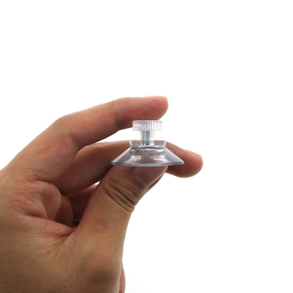 10 bitar Klar Sugkoppar PVC Vacuum Sug Kopp Hållare Plast Sugkoppar med skruvar för badrum kök kontor