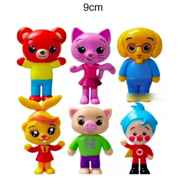 12 bitar Tecknad film Jordnötter Snoopy Charlie Sally Woodstock Mini Figur Modell Leksaker