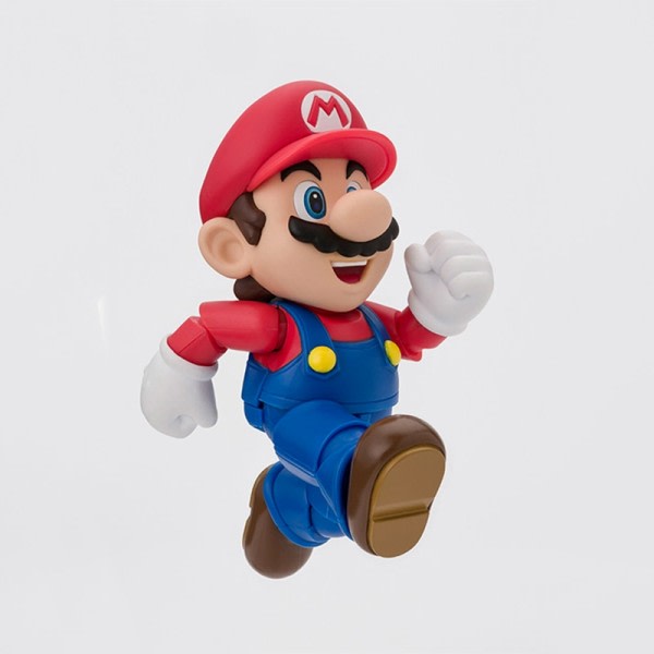 Bandai Äkta SHF Mario Spel Handling Figurer Samlarobjekt Modell Rörlig Utsökt docka