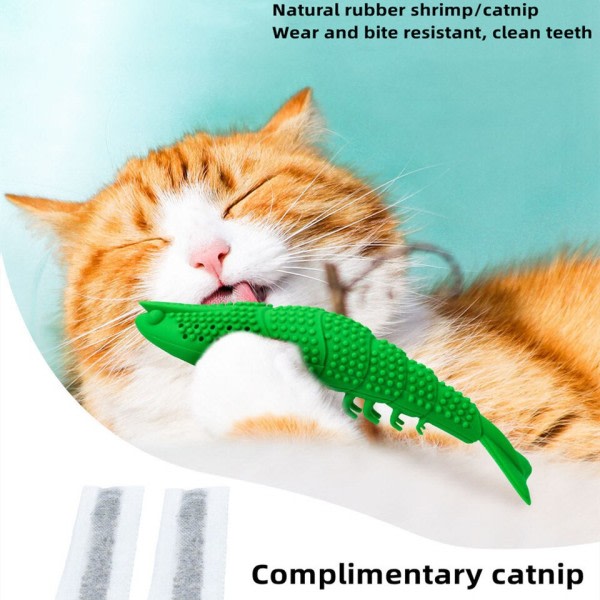 Kissa hammasharja kissanmintta lelu kissa interaktiiviset pelit kestävä kova kumi 360 aste puhdistus piste hammasharja puru lelu
