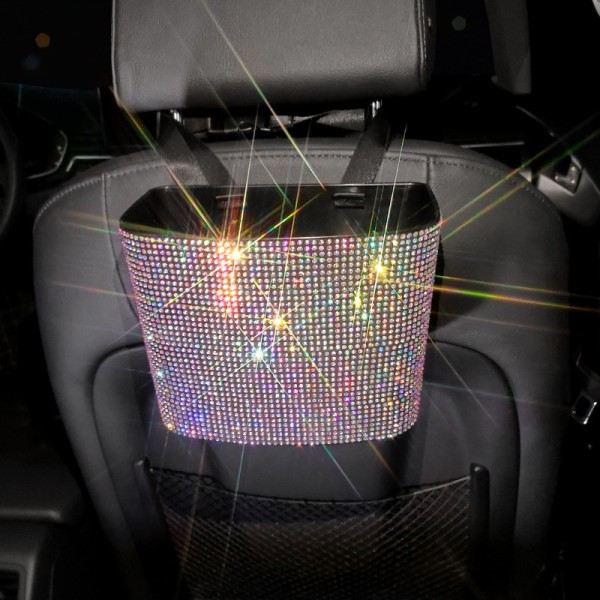 tekojalokivi auto roskakori säilytys astiat muovi väri timantti taka säilytys laatikko