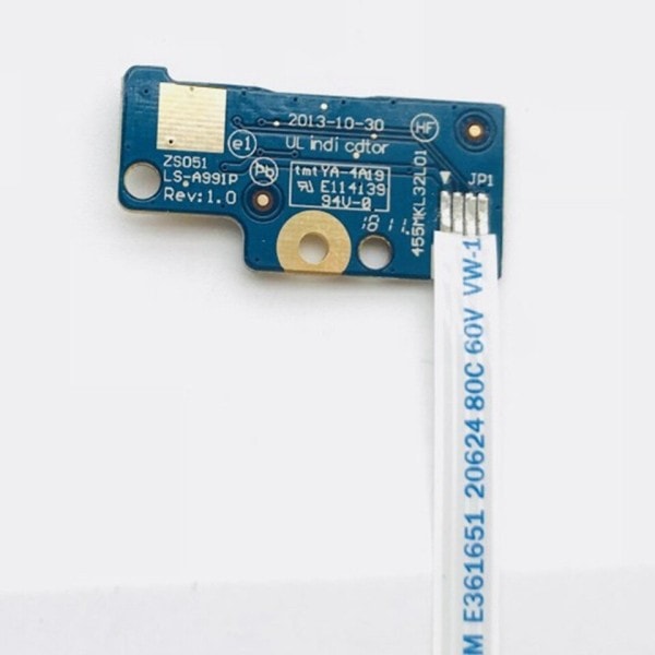 HP 15-R 15-G 250 G3 Højtydende Strøm knap Tavle med kabel 749650-001 LS-A991P 455MKL32L01