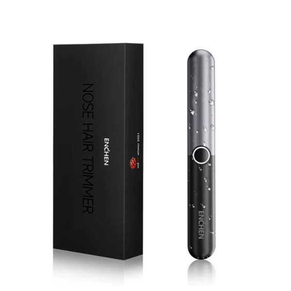 Elektrisk nese hår trimmer øyenbryn fjerning klipper barberhøvel barberkniv trimmer IPX7 vanntett Type-C rask lading reise lås