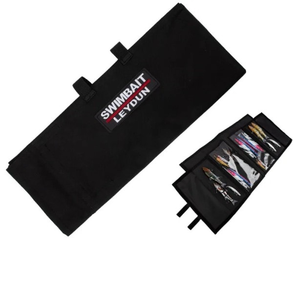 Svømmebaits Fiske vesker For myke og harde agn opptil 12" agn omslag 4 hybrid lommer enkel agn tilgang beskyttelse agn bag