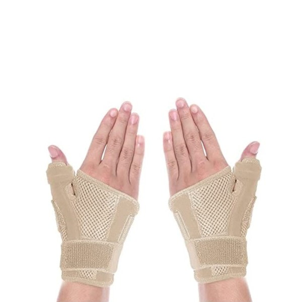 Flexibel Skena Handled Tumme Stöd Stag för tendonit Artrit Andas Tumme Protector Guard