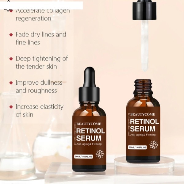 Ansikt Serum Fuktighetsgivende Whitening Opstrammende Fadese Fine Liner Anti-rynke Anti-aldring Deep Care Essence 30ML