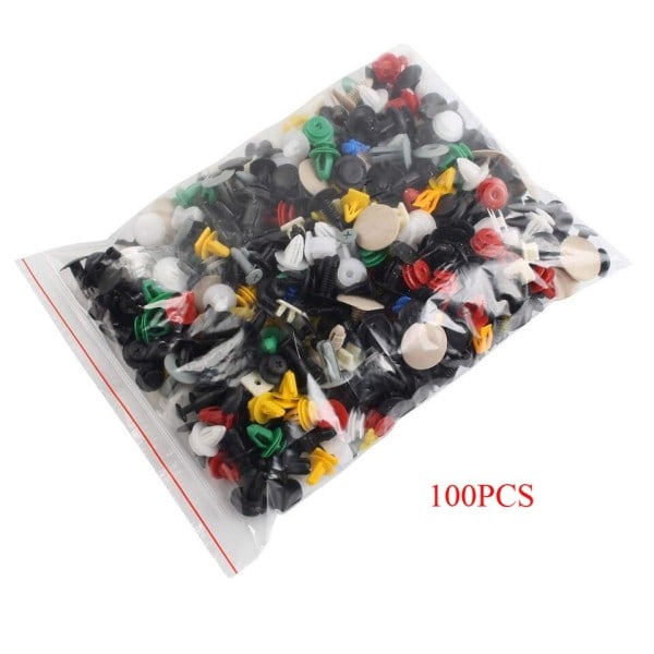Universal Mixed Auto Fastener Bil Bumper Clips Retainer Bil Fastener Nite Dør Panel Foring for All Car