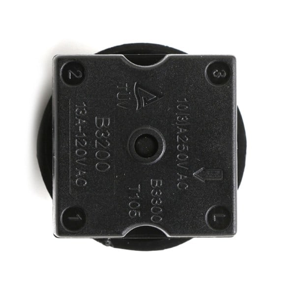 4-Position 3-Speed Fläkt Väljare Rotary Switch