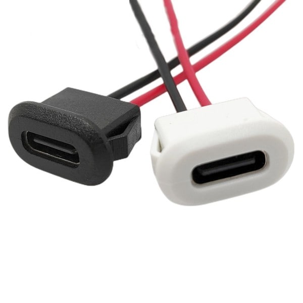 USB tyyppi C liitin jakki naaras C-tyyppi kortilla solki 3A korkea virta nopea lataus jakki portti USB-C laturi pistoke liitin