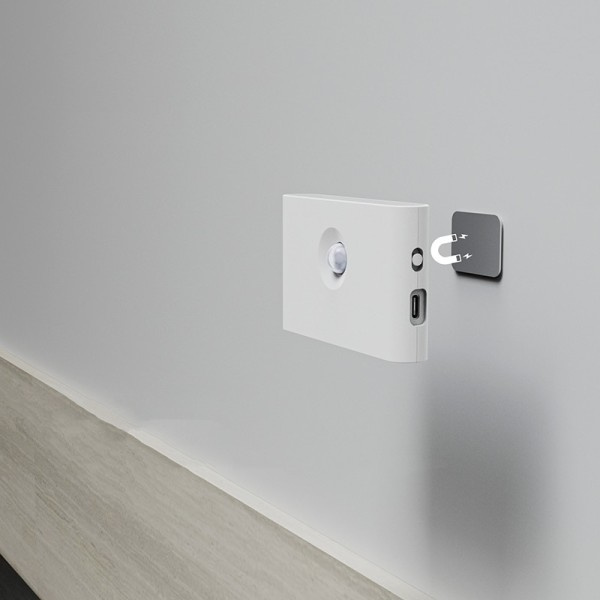Induktio yö valo LED Ihminen keho infrapuna tyyppi C lataus langaton magneettinen induktio valo