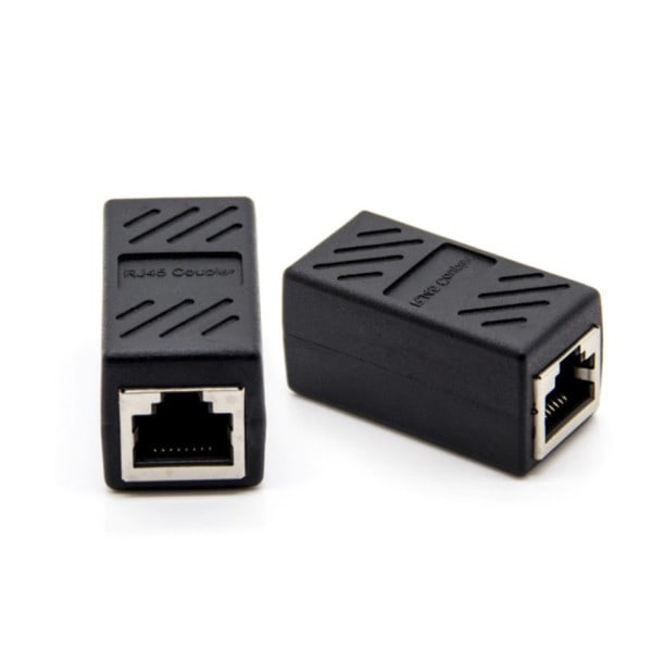 Nätverk extender Ethernet Kabel RJ45 extender adapter Gigabit gränssnitt hona till kvinna nätverk kontakt