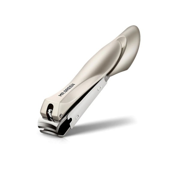 Nagelklippare Rostfritt Stål Anti Stänk Fingernagel Kutter Manikyr Verktyg Bionics Design Nageltrimmer