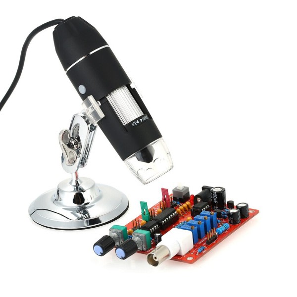 USB Digitaalinen mikroskooppi Kamera Endoskooppi 8 LED Suurennus Säädettävä Suurennus mikro Type C Elektroninen mikroskooppi