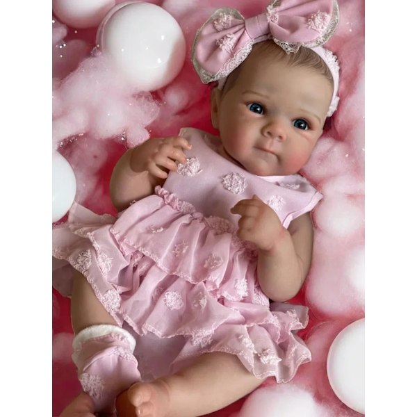 18 tuuman Girls Bettie Full Silikoni Vinyyli Bebe Reborn Lifelike Painted Soft Skin nukke