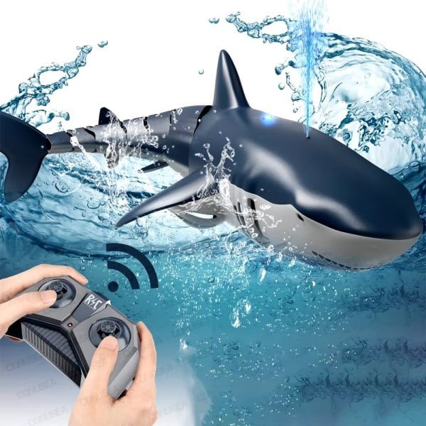 Smart Rc Shark valas suihku vesi lelu kaukosäädin ohjattu vene laiva