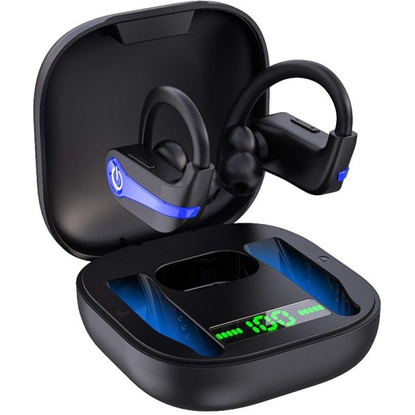 Bluetooth 5.1 Nappikuulokkeet Sport Stereo Vedenpitävä Langaton Kuulokkeet Low Latency Nappikuulokkeet