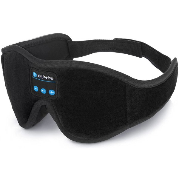 Mask For Søvn Hodetelefoner Bluetooth 3D Eye Maske Musikk Spill Søvn Hodetelefoner