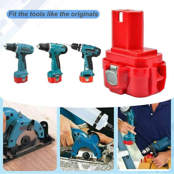 9,6V 3,5Ah Ersatzakku für Makita Power Tool Batteri