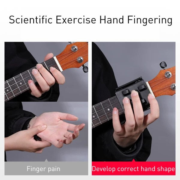 23" Ukulele akkorder trener nybegynner undervisning hjelp øving akkord verktøy