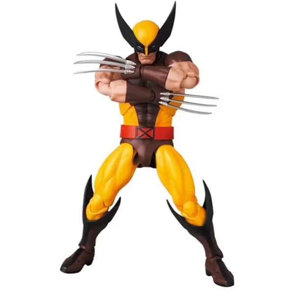 138 Wolverine Figur Brun Comic X-Men Action Figure Shf Anime Figurine Ko Model Toy Doll