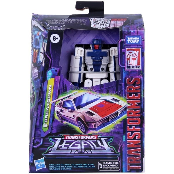 Transformers Legacy Evolusjon deluex klasse Breakdown Action Figur Samle leker