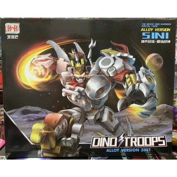 5 osa G1 Transformation Action Figuuri Dinoking Volcanicus Grimlock Slag Sludge Snarl Swoop Slash Dinobot KO Robot lelut