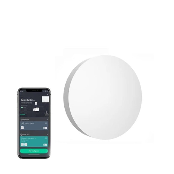Knap Smart Scene Switch Multiscene Linkage Trådløs Fjernbetjening Kontrol Intelligent Smart Hjem