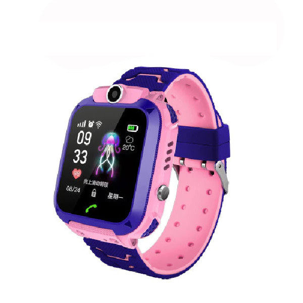 Kids Smart Watch Sim Card LBS Location Foto Vattentät IOS Android