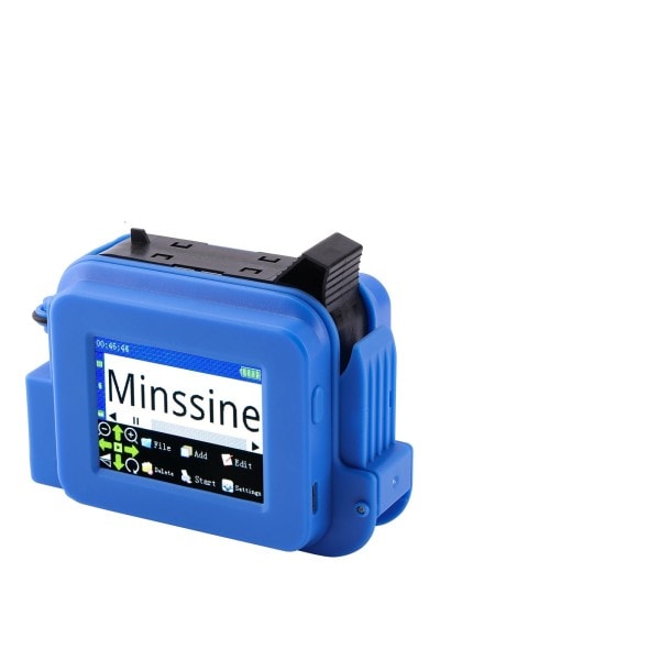 12,7 mm suutin mini kämmenlaite mustesuihku tulostin